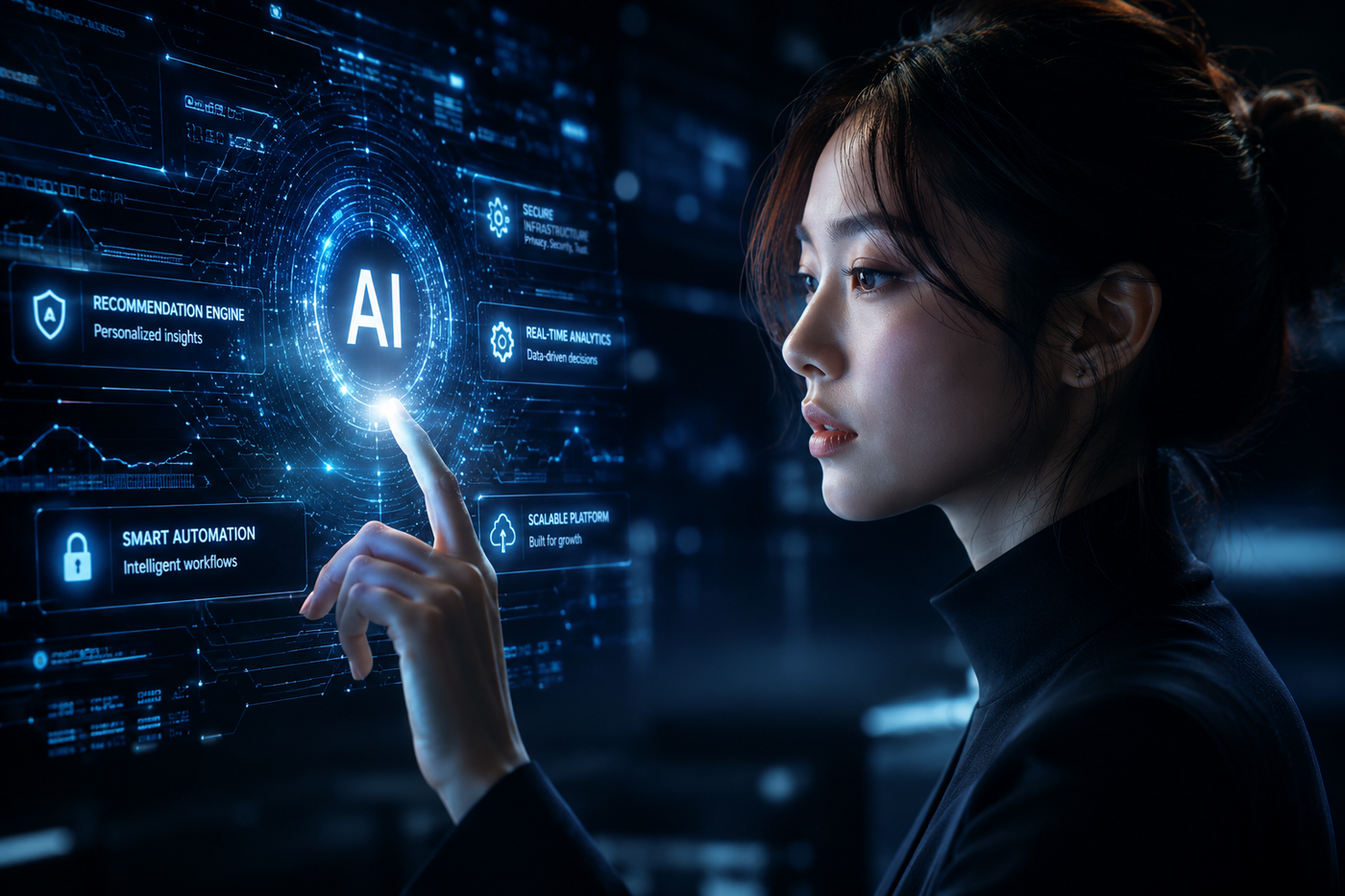 AI-driven commerce interface